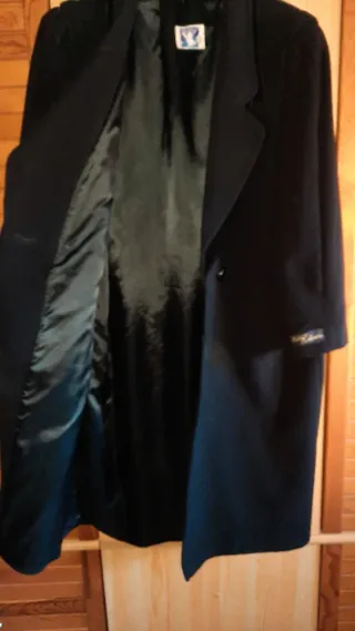 Abrigo Nelly G. Negro Talla Única