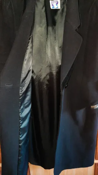 Abrigo Nelly G. Negro Talla Única