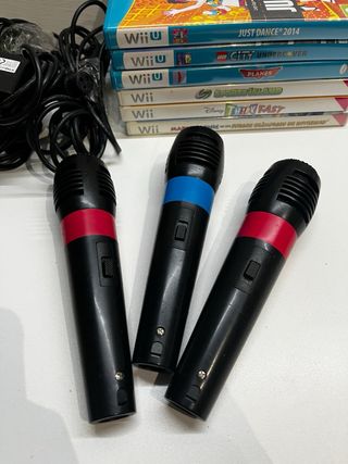 Microfoni Wii U + giochi