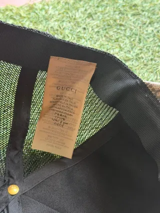 Gorra Gucci Tigres Beige y Marrón