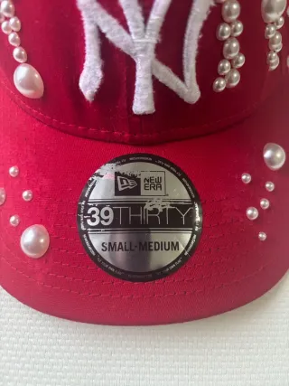 Cappello New Era Rosso Personalizzato Perle