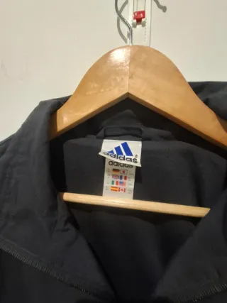 Cortavientos Adidas Caballero Talla L Gris