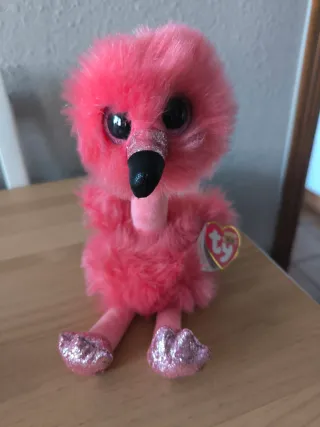 Peluche Flamenco Rosa Ty Beanie Boo