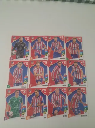 Cromos At. Madrid Adrenalyn 2024-25