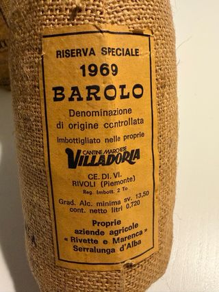 Coppia Bottiglie Vintage