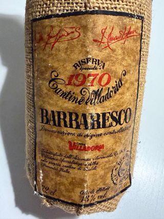 Coppia Bottiglie Vintage