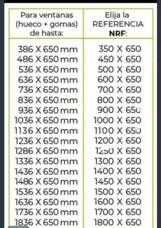 Oscurecedor Mosquitera NRF 450x650 DOBLE CIERRE
