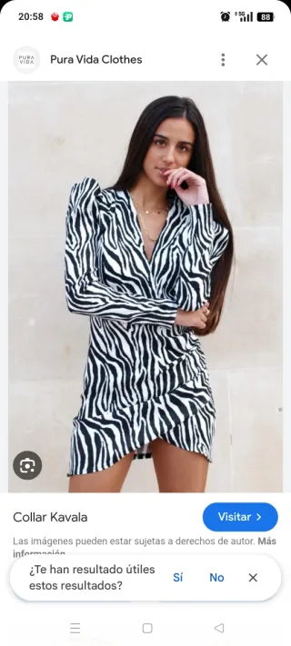 ULTIMO PRECIO Vestido Pura Vida Clothes Animal Pri