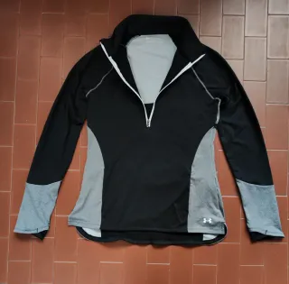 Under Armour ColdGear 1/2 Zip Donna Taglia M nero