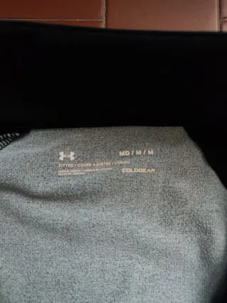 Under Armour ColdGear 1/2 Zip Donna Taglia M nero