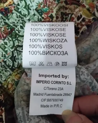 Camisa vintage estampada hombre