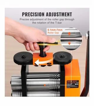 Laminador Joyería VEVOR 76mm