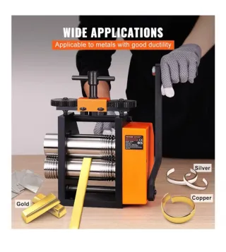 Laminador Joyería VEVOR 76mm