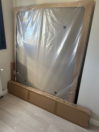 Canapé Blanco 1,50x1,90 A Estrenar