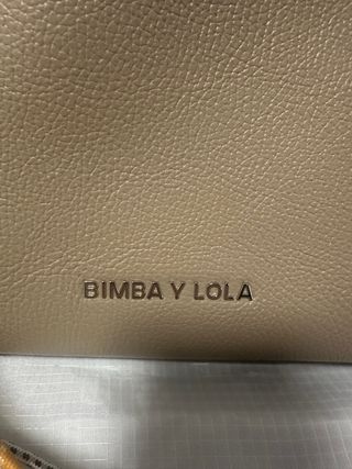 Bolso Bimba y Lola Beige Piel