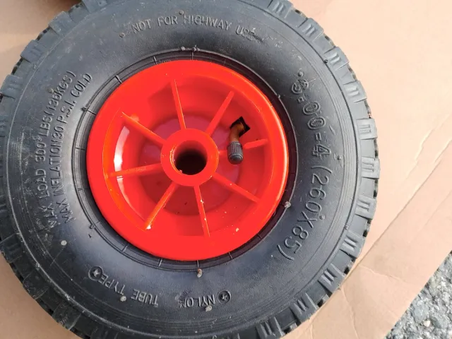 2 Ruedas Carro 3.00-4 (260X85) 30 PSI