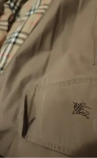 Parka Burberry Beige Talla 60