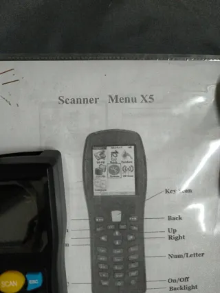 Scanner Codice a Barre X5 + Accessori