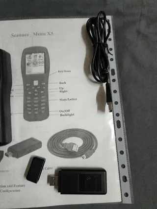 Scanner Codice a Barre X5 + Accessori