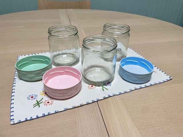 Set 3 Tarros Cristal con Tapa