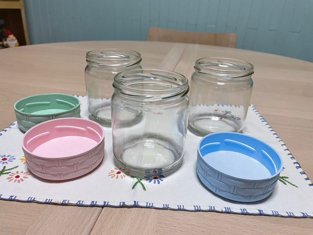 Set 3 Tarros Cristal con Tapa