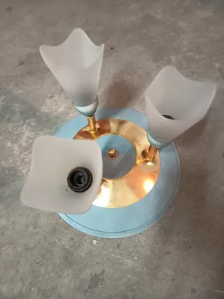 Plafónes de techo 3 luces
