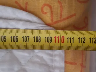 Copriletto culla trapuntato bianco