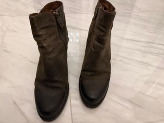 Stivaletti camoscio donna tacco 39 sax camoscio