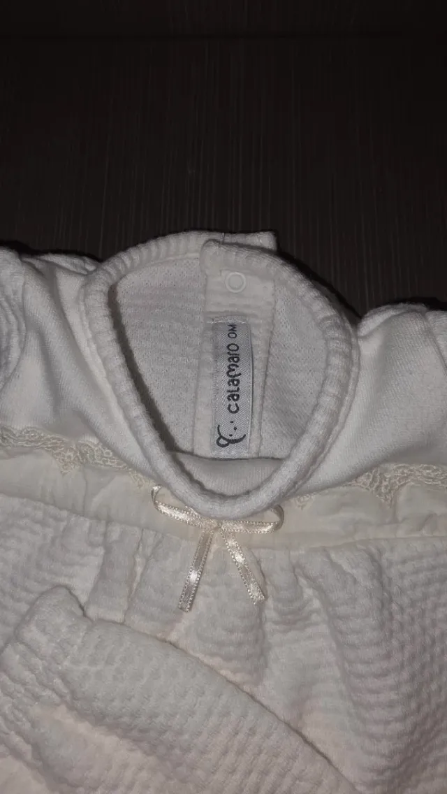 Conjunto Ropa Bebé Blanco