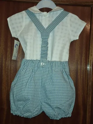 Conjunto Ropa Bebé Niño y camiseta, talla 18meses