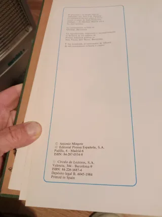 Antonio Mingote La Historia De La Gente 1984