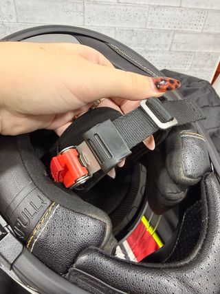 Casco Moto LS2 Mujer Gris y Rosa