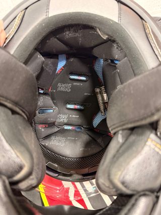 Casco Moto LS2 Mujer Gris y Rosa