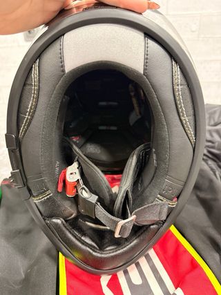 Casco Moto LS2 Mujer Gris y Rosa