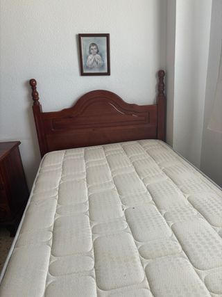 Cabecero de cama de madera 90cm