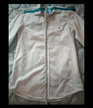 Camisa blanca de Purificación García.