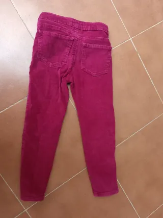 Pantalón Zara Pana Rojo