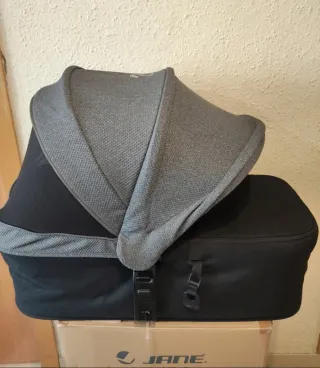 Capazo Portabebé Jane Micro BB 2025 Negro