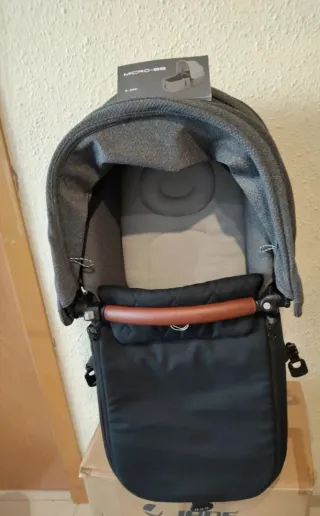 Capazo Portabebé Jane Micro BB 2025 Negro