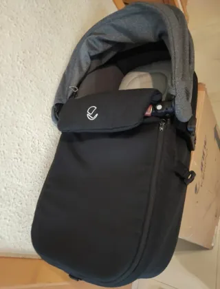 Capazo Portabebé Jane Micro BB 2025 Negro