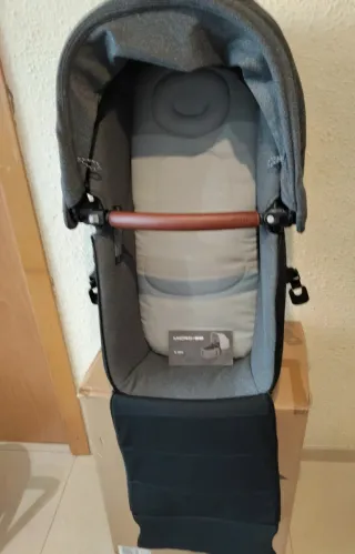 Capazo Portabebé Jane Micro BB 2025 Negro