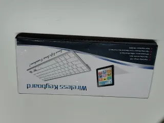 Teclado Bluetooth Inalámbrico Plata