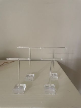 Expositores pendientes metacrilato 2 alturas