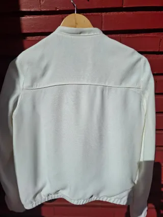 Chaqueta Massimo Dutti Blanca Talla S