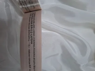 Chaqueta Massimo Dutti Blanca Talla S