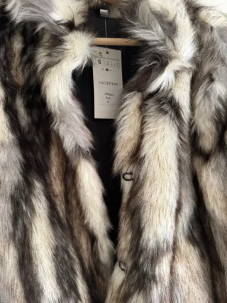 Abrigo pelo sintético T S-M