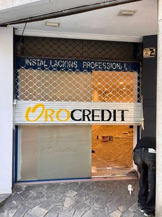 Pintor persianas estilo graffiti