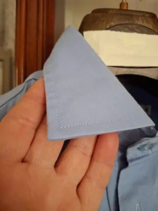 Camicia uomo azzurra