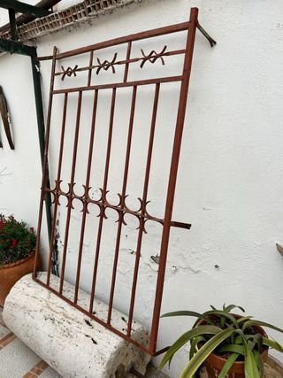 Rejas antiguas ornamentales de forja
