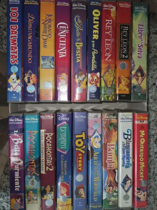 Colección Disney VHS Clásicos (Español)